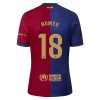 Maglia ufficiale Barcellona Romeu 18 Casa 2024-25 per Uomo